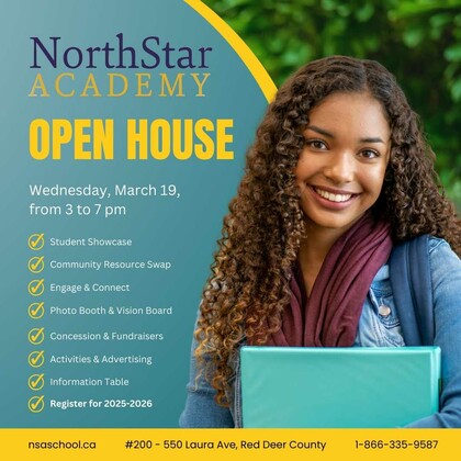 NorthStar Academy Open House Advertisement